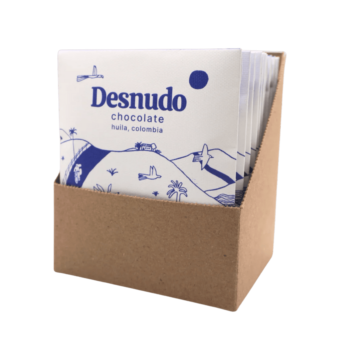 Desnudo Coffee · Dark Chocolate Bar · 70% Huila | socius design in Rochester, MN