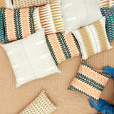 Block Shop · Darts Pillow in Peach | socius design in Rochester, MN
