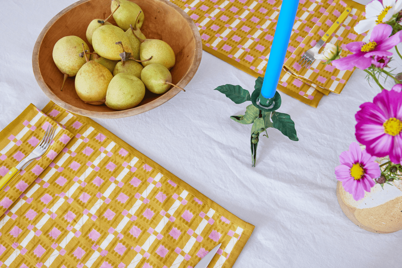 Block Shop · Desert Plaid Napkin | socius design in Rochester, MN