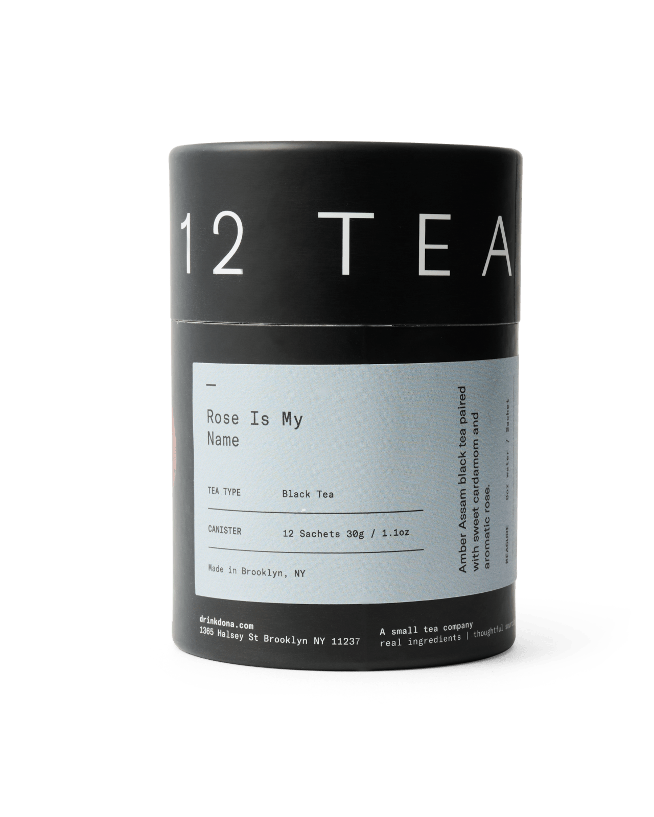 DONA · DONA · Black Tea Sachets · Rose is my Name | socius design in Rochester, MN
