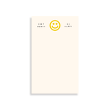 Moglea · Don't Worry Be Happy Notepad · Studio Second | socius design in Rochester, MN