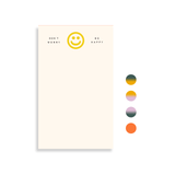 Moglea · Don't Worry Be Happy Notepad · Studio Second | socius design in Rochester, MN