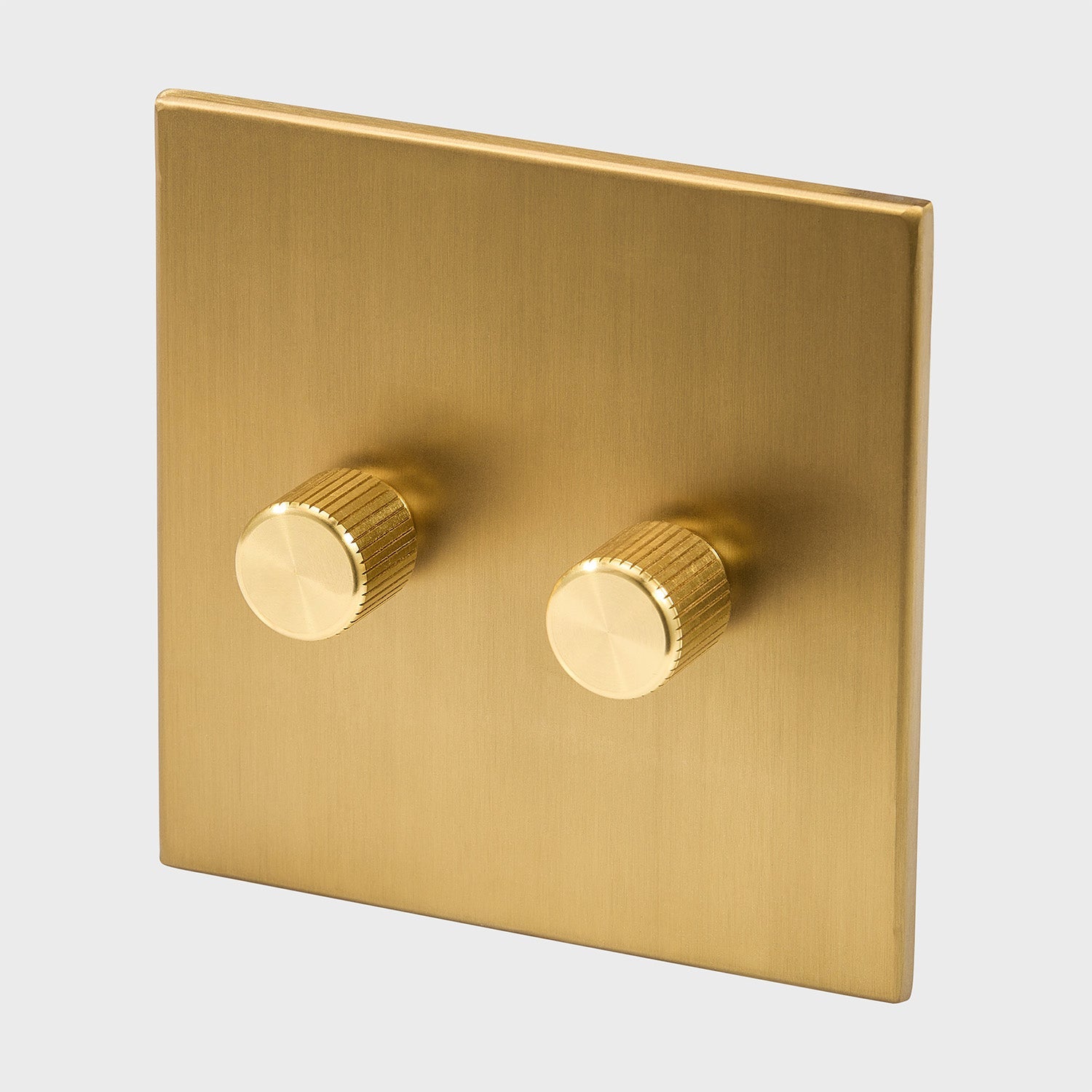 Tala US · Double Rotary Wall Dimmer in Brass | socius design in Rochester, MN
