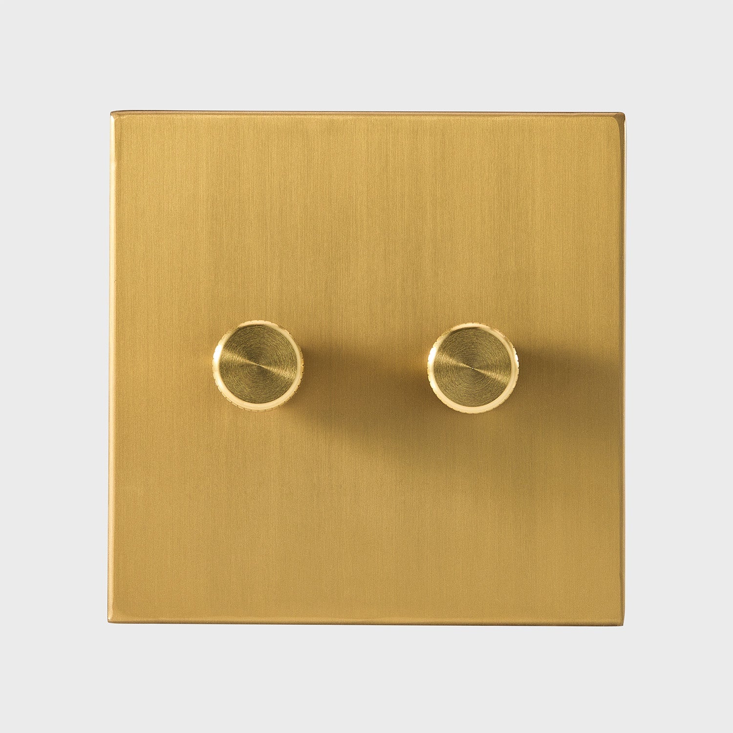 Tala US · Double Rotary Wall Dimmer in Brass | socius design in Rochester, MN