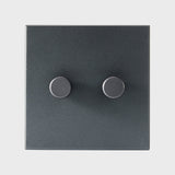 Tala US · Double Rotary Wall Dimmer in Graphite | socius design in Rochester, MN