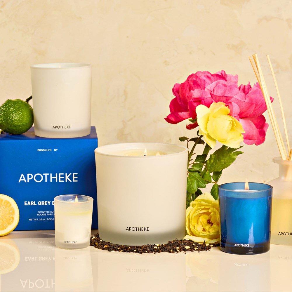 APOTHEKE · Earl Grey Bitters Votive Candle | socius design in Rochester, MN