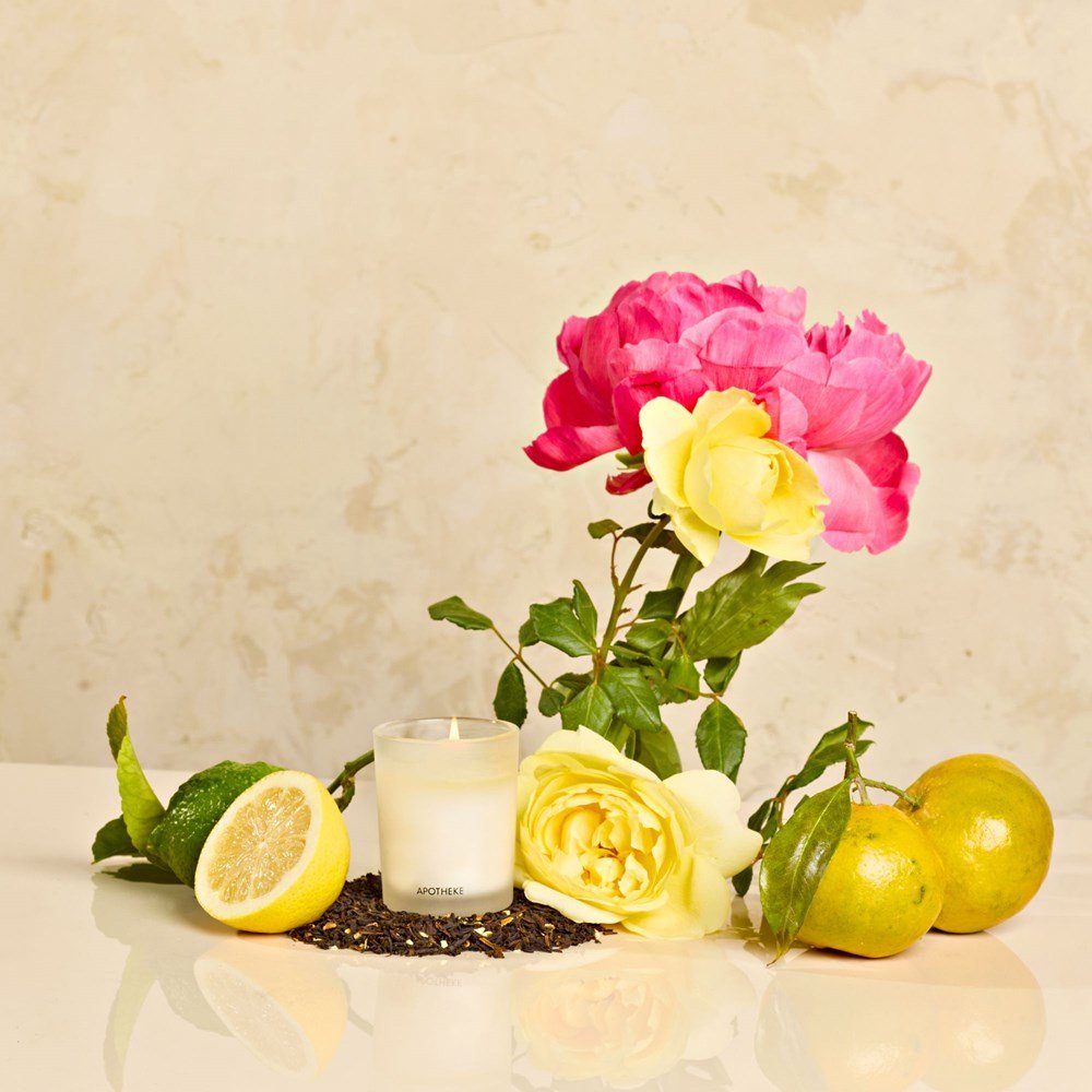 APOTHEKE · Earl Grey Bitters Votive Candle | socius design in Rochester, MN