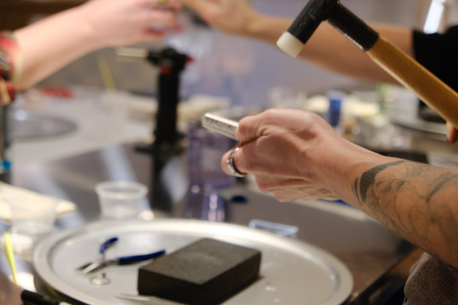 Raeven Jewelry · Earrings Silversmith Workshop | March 21st 3 - 5pm | socius design in Rochester, MN