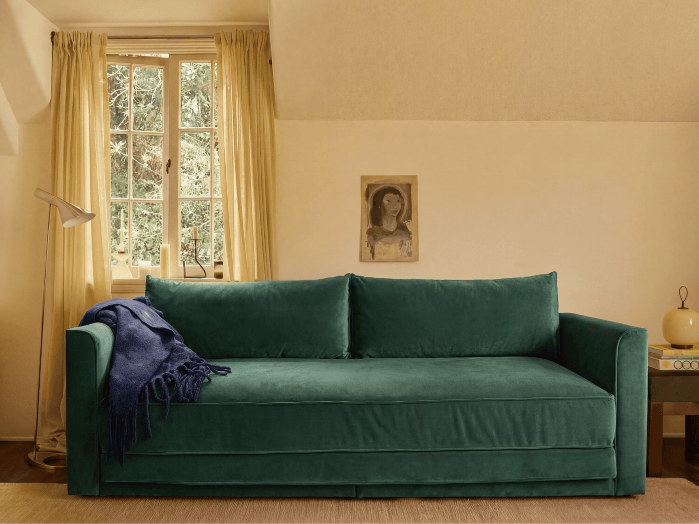 Sabai Design · Eclipse 90" Sleeper Sofa in Recycled Velvet | socius design in Rochester, MN