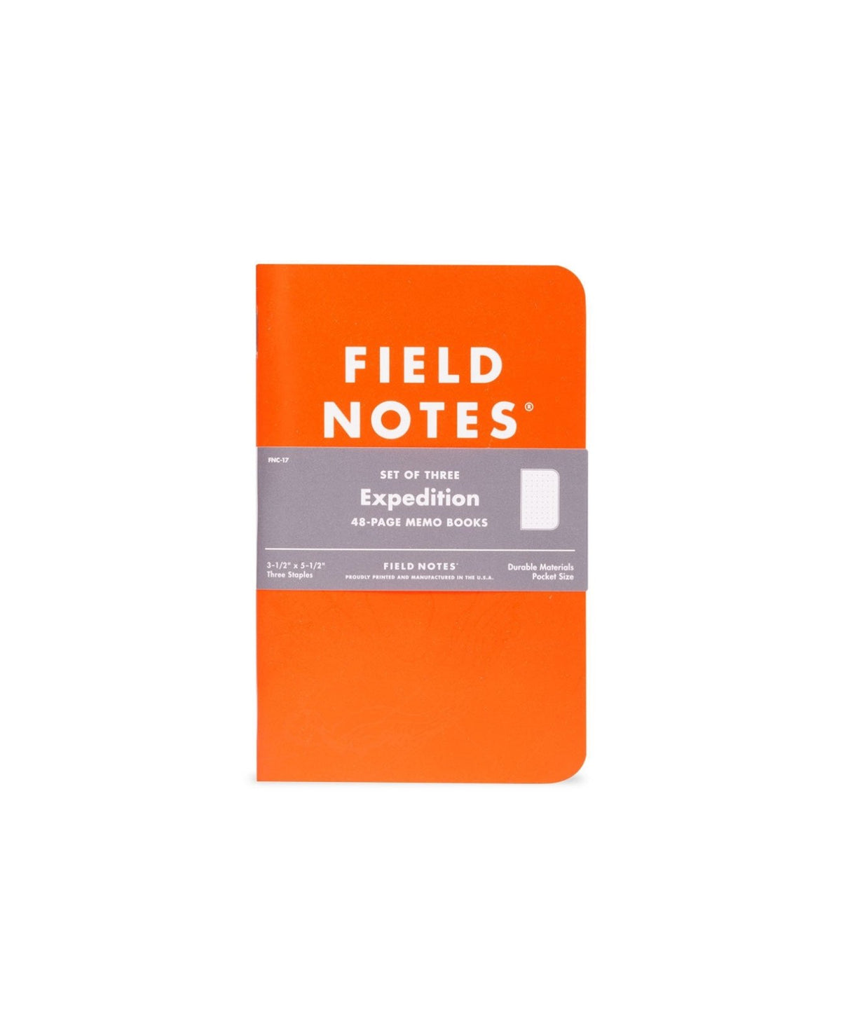 Field Notes · Expedition 3-Pack Memo Books | socius design in Rochester, MN