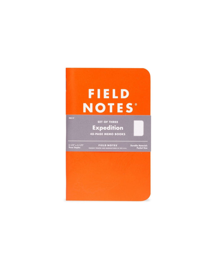 Field Notes · Expedition 3-Pack Memo Books | socius design in Rochester, MN