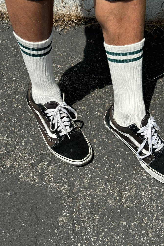 Le Bon Shoppe · Extended Boyfriend Socks | Parchment | socius design in Rochester, MN