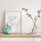 Cloudnola · Factory Turquoise Alarm Clock | socius design in Rochester, MN