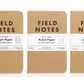 Field Notes · Field Notes 3 - Pack Mixed Memo Books · Original Kraft | socius design in Rochester, MN