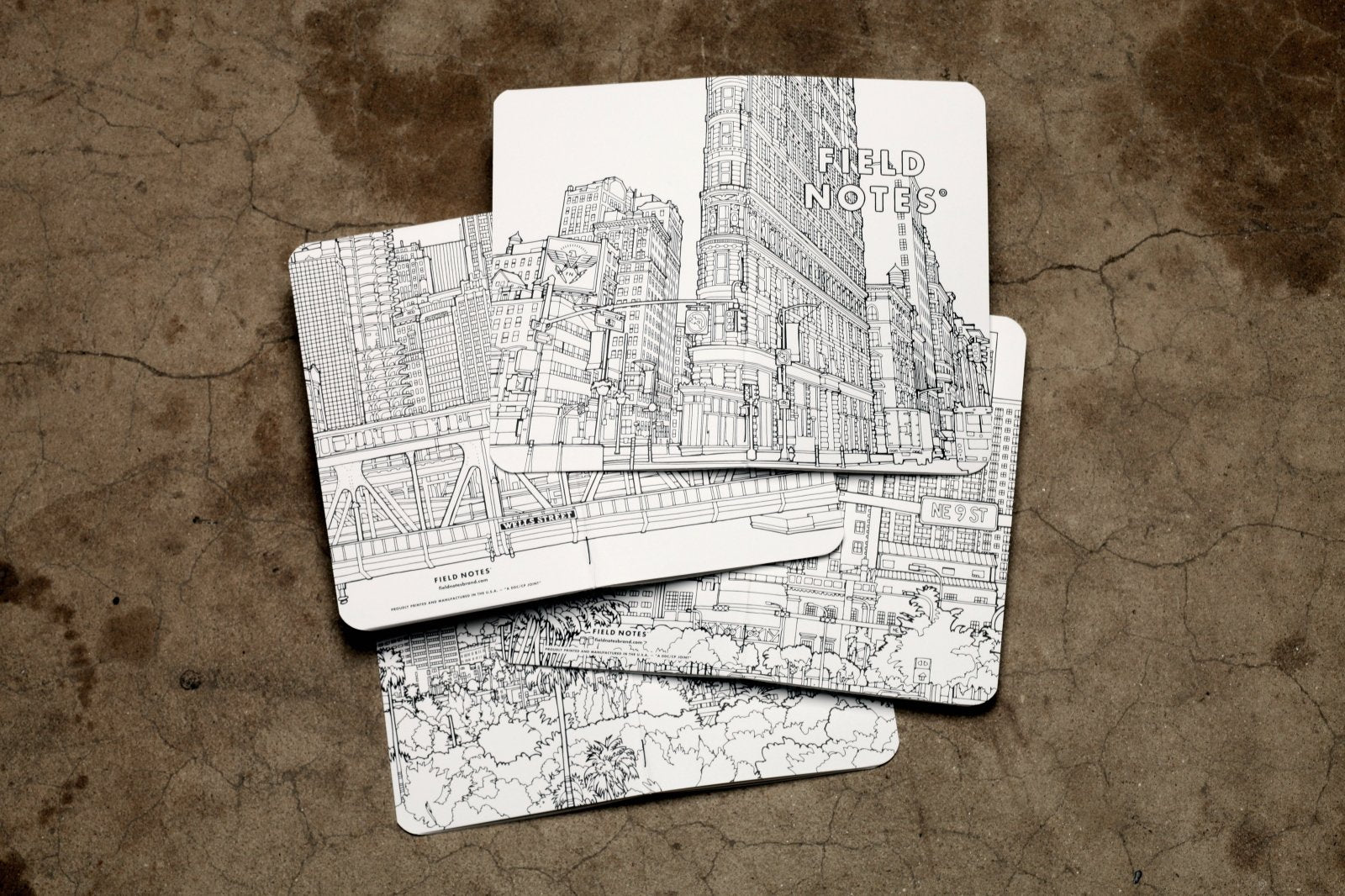 Field Notes · Field Notes Spring 2023 Quarterly Edition · Streetscapes Sketch Book 2 - Pack | socius design in Rochester, MN