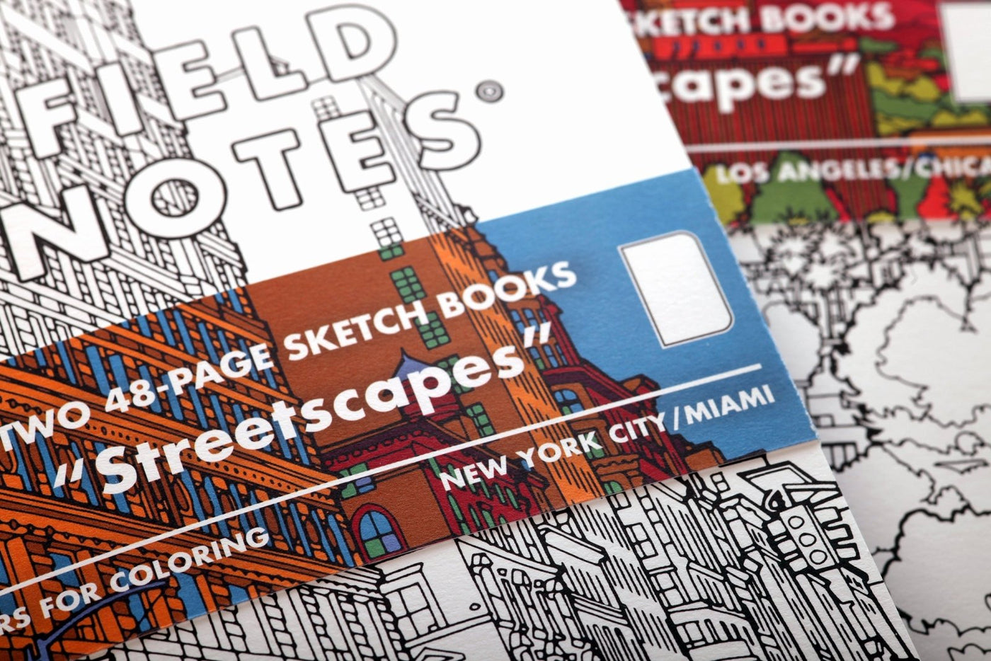 Field Notes · Field Notes Spring 2023 Quarterly Edition · Streetscapes Sketch Book 2 - Pack | socius design in Rochester, MN