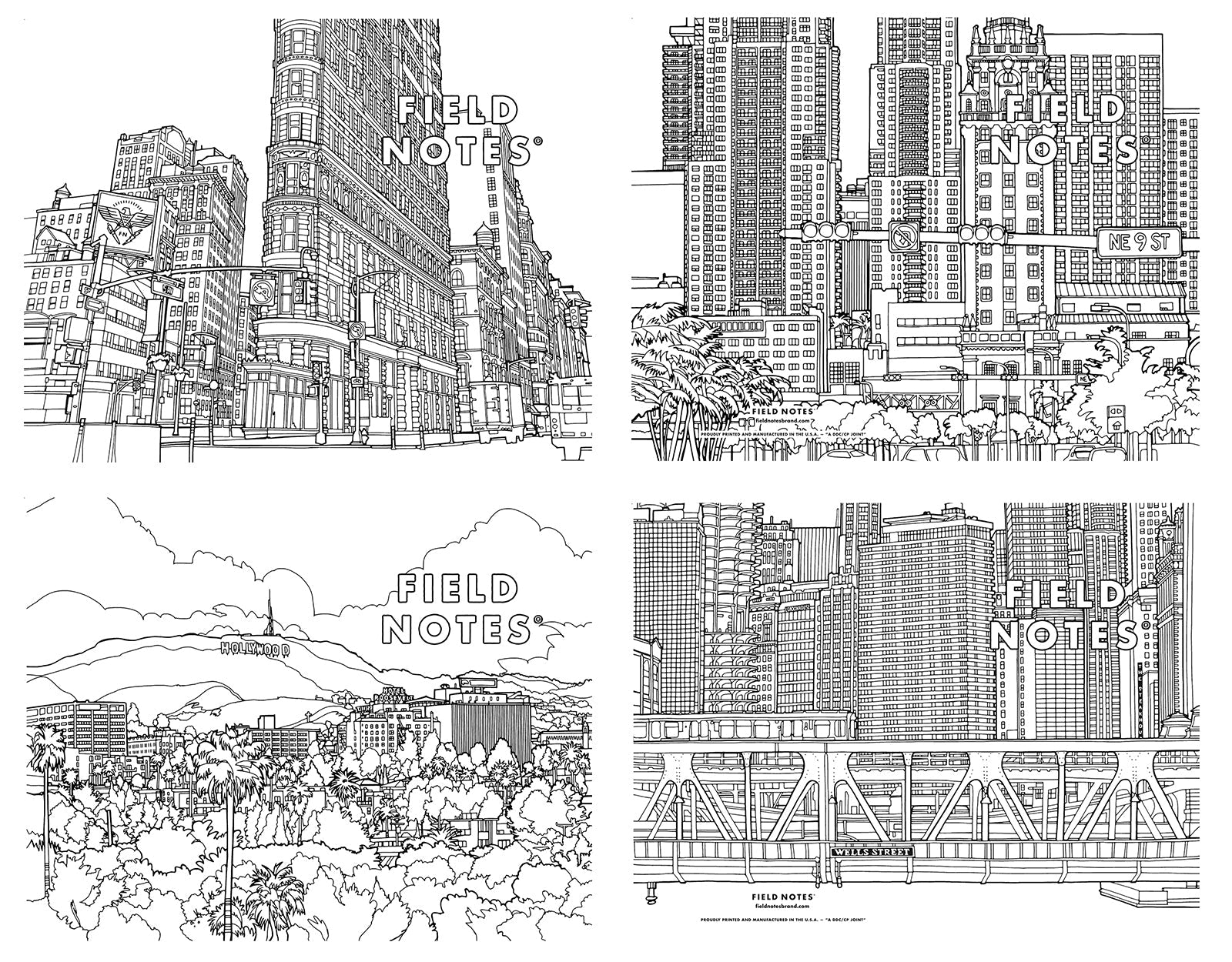 Field Notes · Field Notes Spring 2023 Quarterly Edition · Streetscapes Sketch Book 2 - Pack | socius design in Rochester, MN