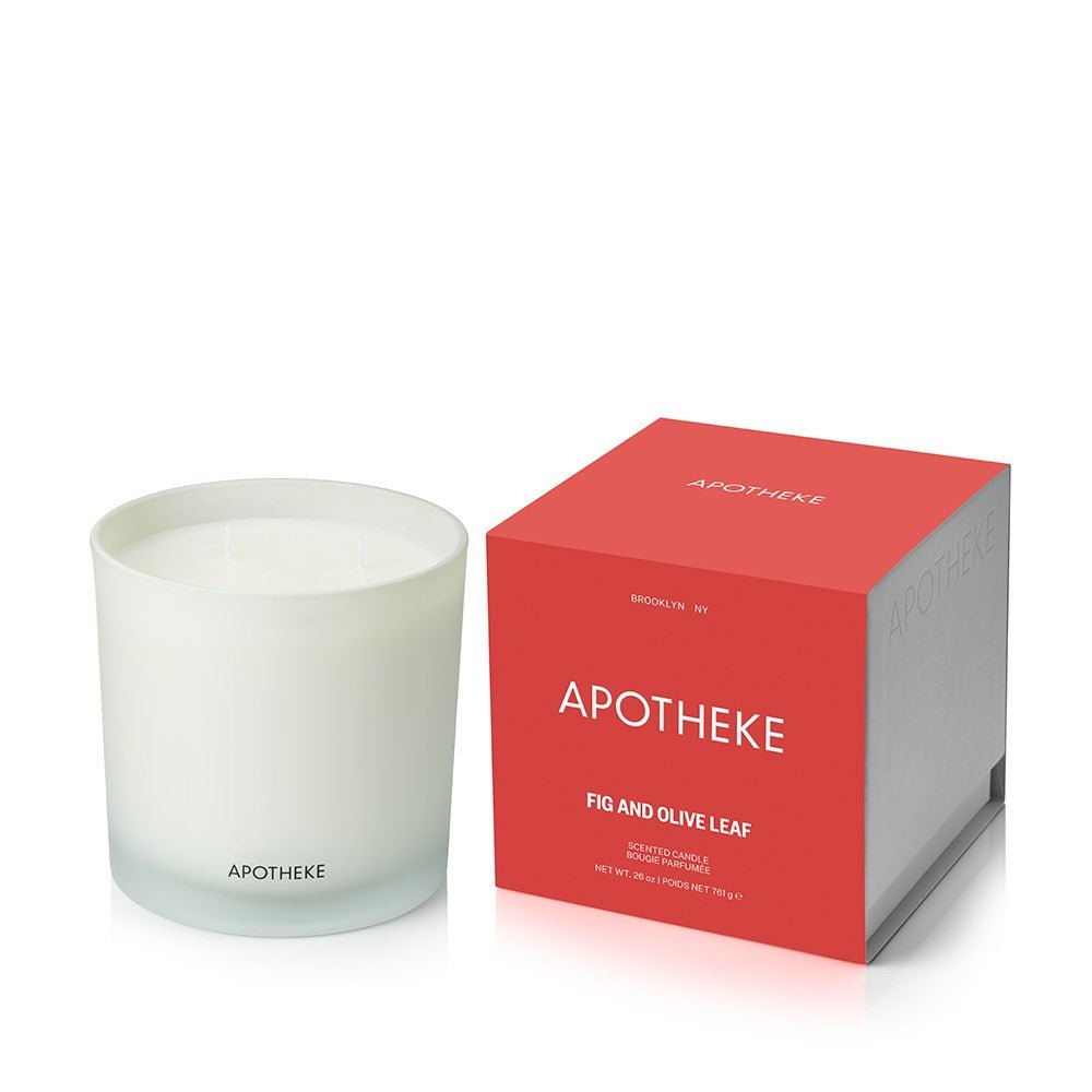 APOTHEKE · Fig and Olive Leaf 3-Wick Candle | socius design in Rochester, MN