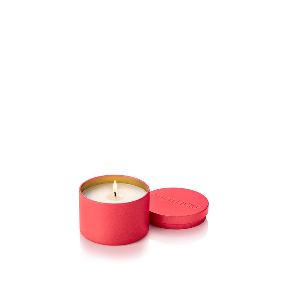 APOTHEKE · Fig and Olive Leaf Mini Tin Candle | socius design in Rochester, MN