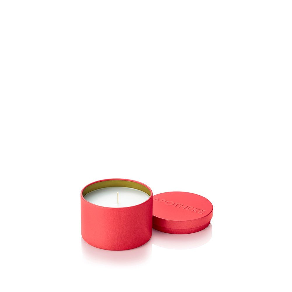 APOTHEKE · Fig and Olive Leaf Mini Tin Candle | socius design in Rochester, MN