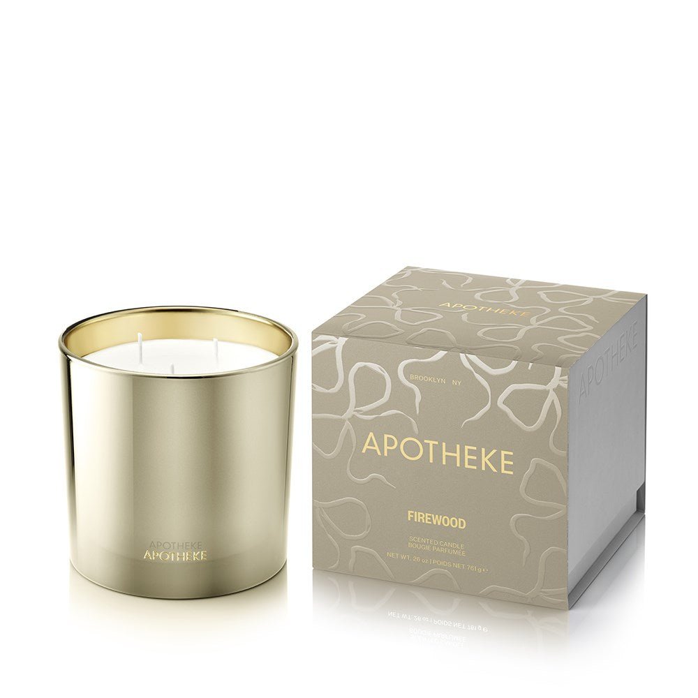 APOTHEKE · Firewood 3-Wick Candle | socius design in Rochester, MN
