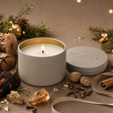APOTHEKE · Firewood Mini Tin Candle | socius design in Rochester, MN