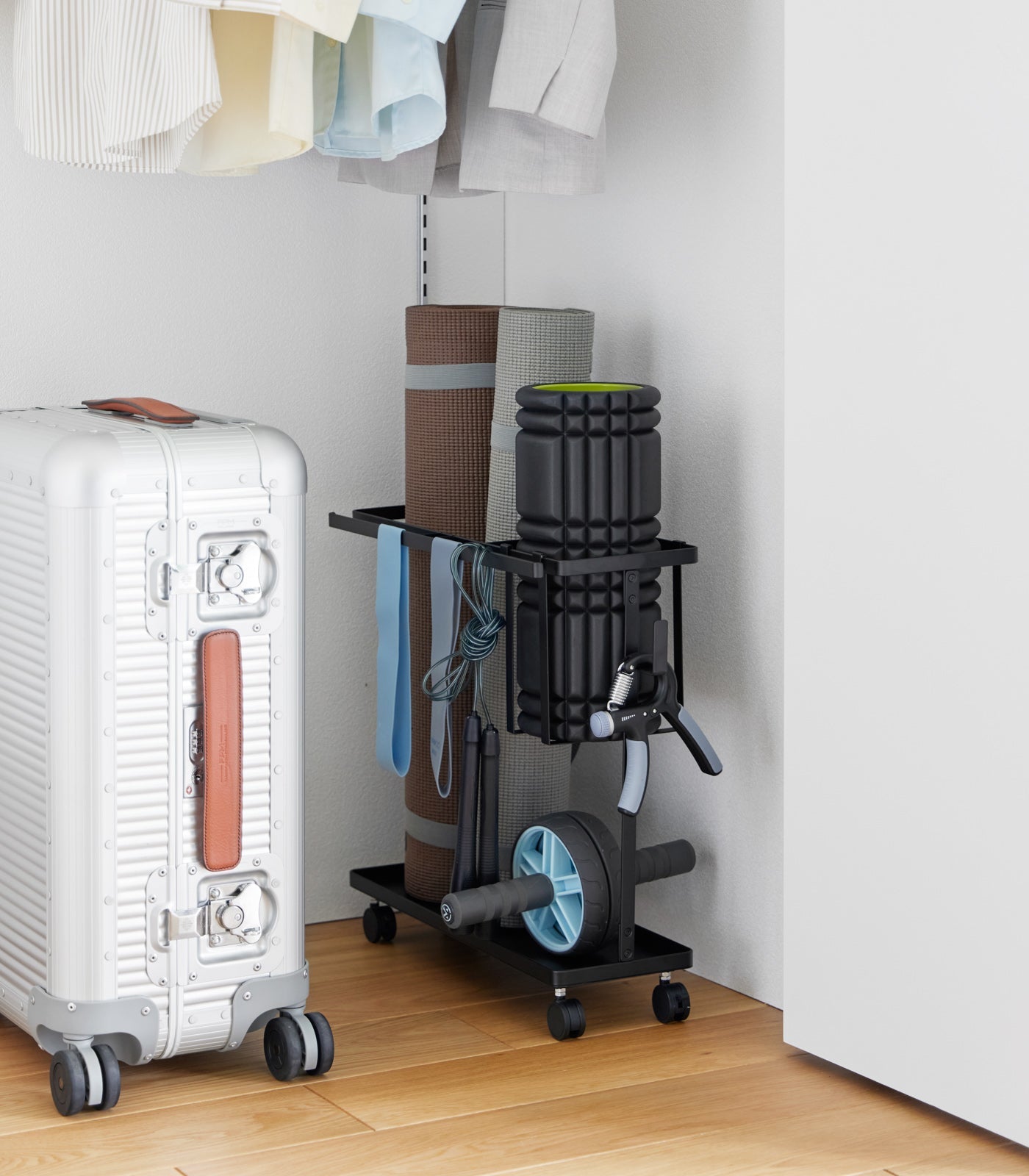 Yamazaki Home · Fitness Equipment Storage Cart - Steel | socius design in Rochester, MN