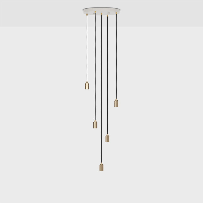 Five Pendant in Brass · Ceiling Fixtures by Tala US