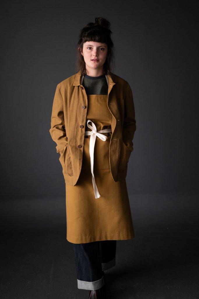 MERCHANT & MILLS · Flax Dry Oilskin · Nicotine | socius design in Rochester, MN