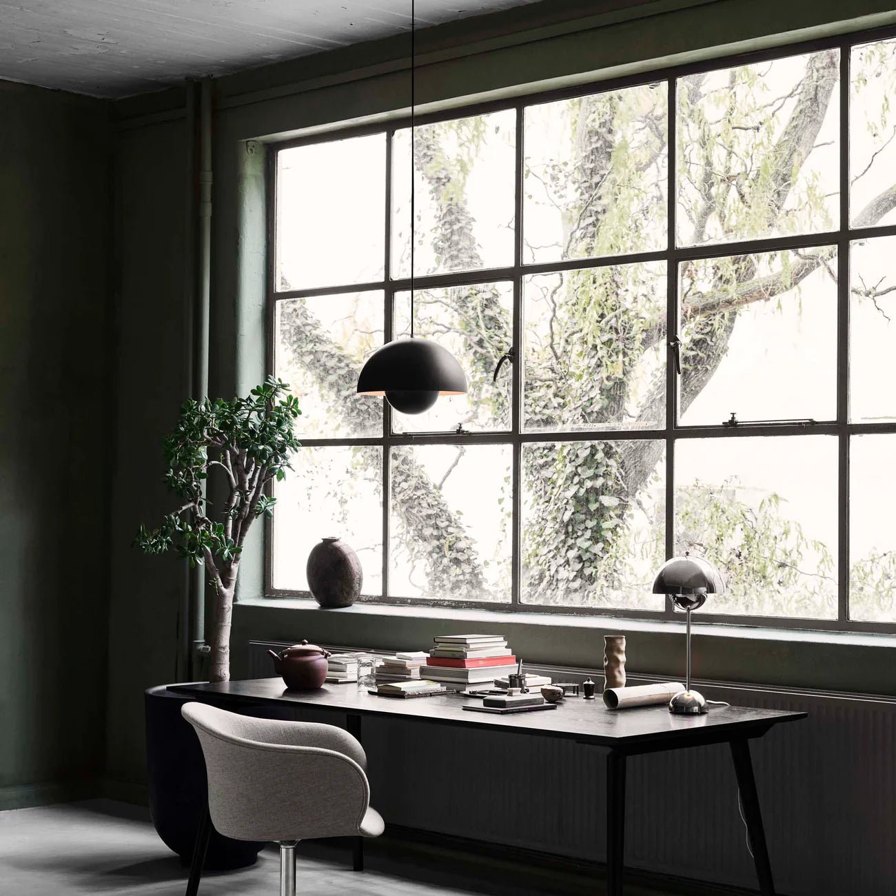 &Tradition · Flowerpot Pendant · Matte Black | socius design in Rochester, MN