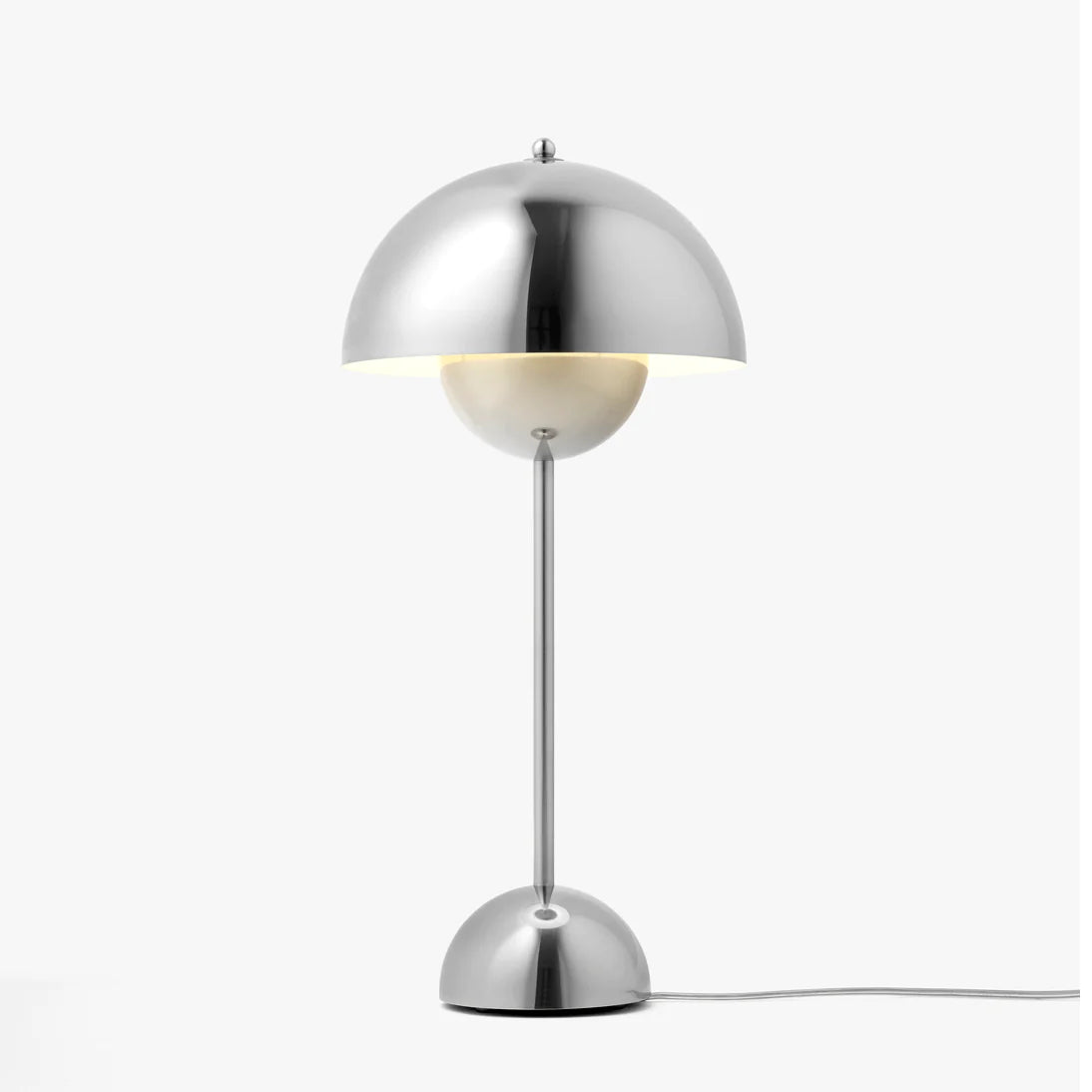 &Tradition · Flowerpot Table Lamp VP3 · Chrome | socius design in Rochester, MN