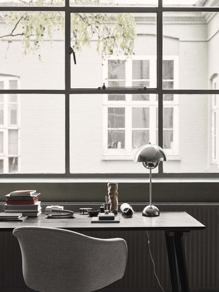 &Tradition · Flowerpot Table Lamp VP3 · Chrome | socius design in Rochester, MN