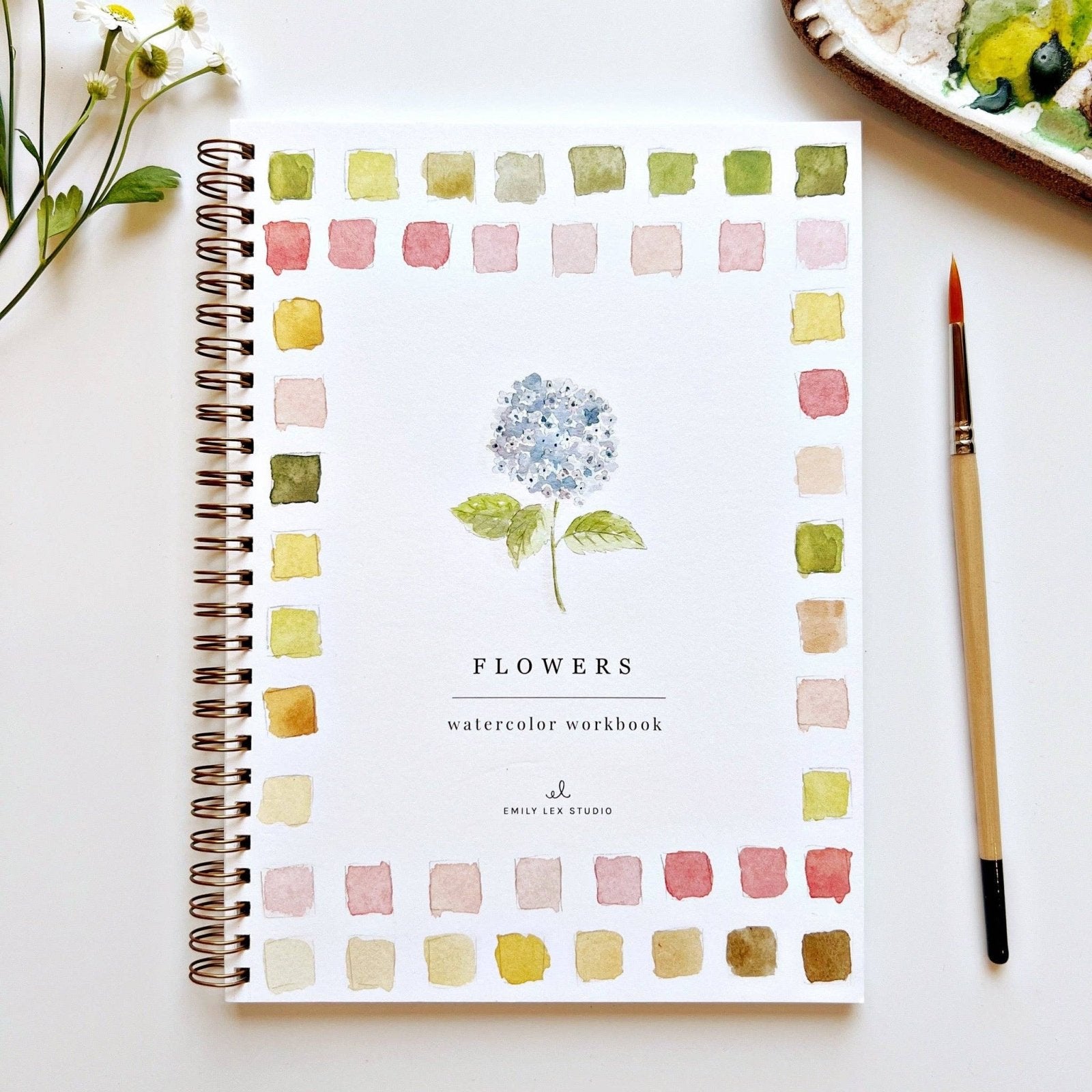 emily lex studio · Flowers Watercolor Workbook · Emily Lex Studio | socius design in Rochester, MN