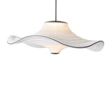Flying 78 pendant in Ivory White, illuminated