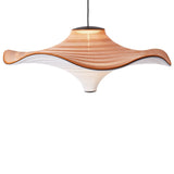 Flying 96 pendant in Light Terracotta, illuminated