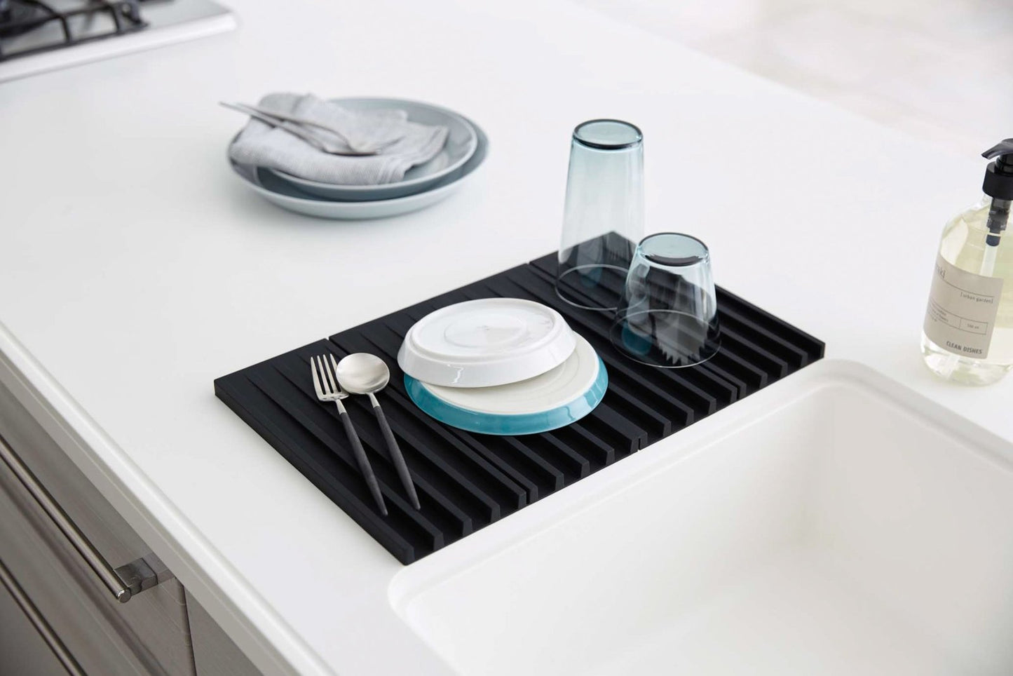 Yamazaki Home · Folding Silicone Dish Drainer Mat & Trivet · Yamazaki Home | socius design in Rochester, MN