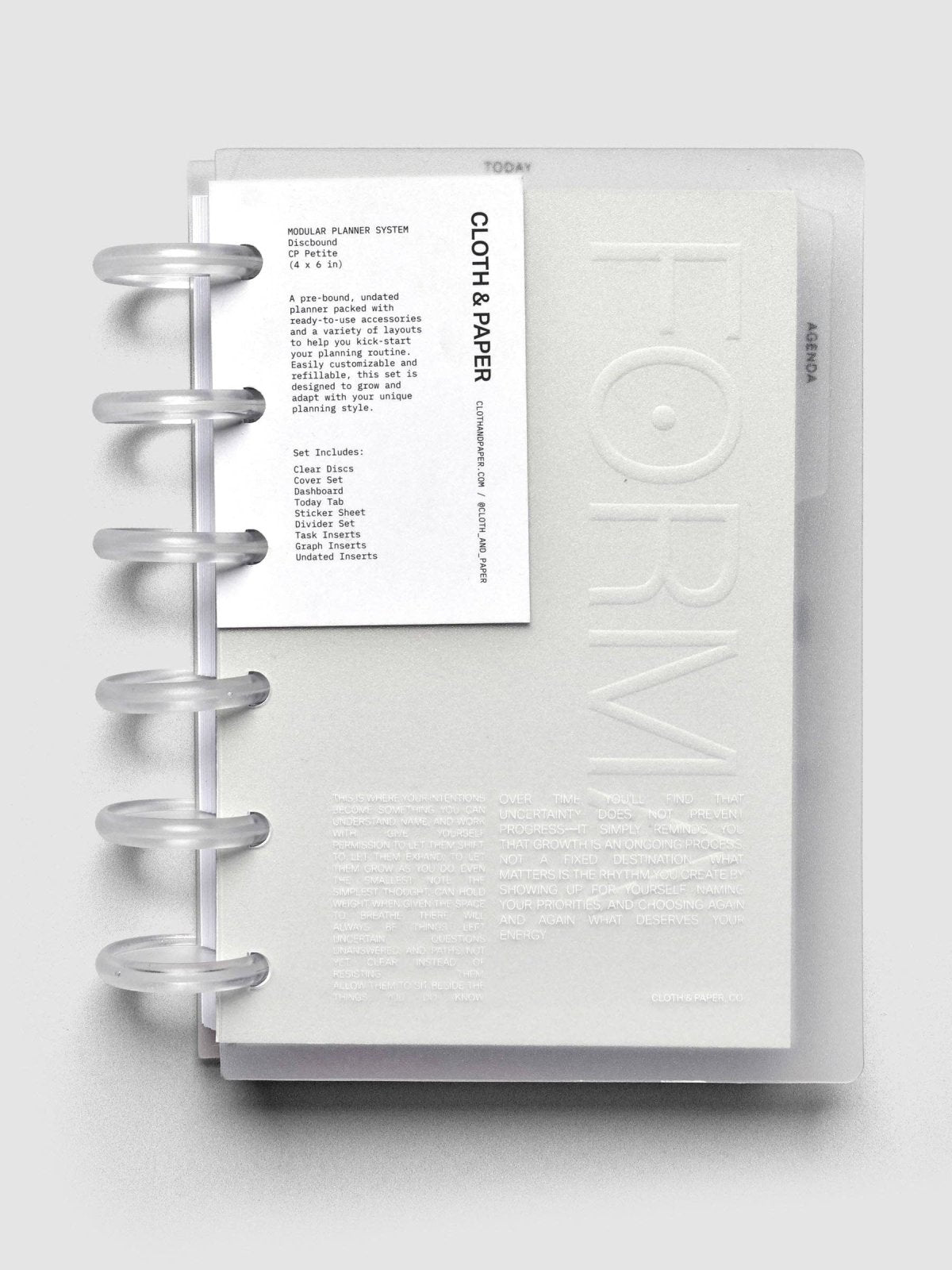 Cloth & Paper · FORMA Modular Planner System | CP Petite | socius design in Rochester, MN