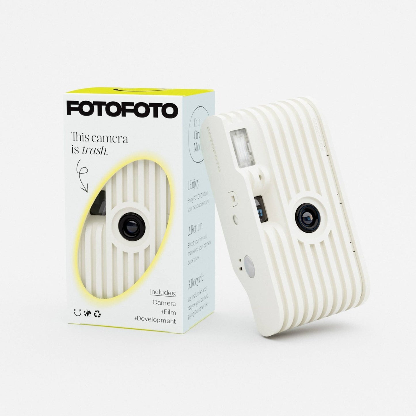 Fotofoto · Fotofoto FF - 1 Sustainable Disposable Camera | socius design in Rochester, MN