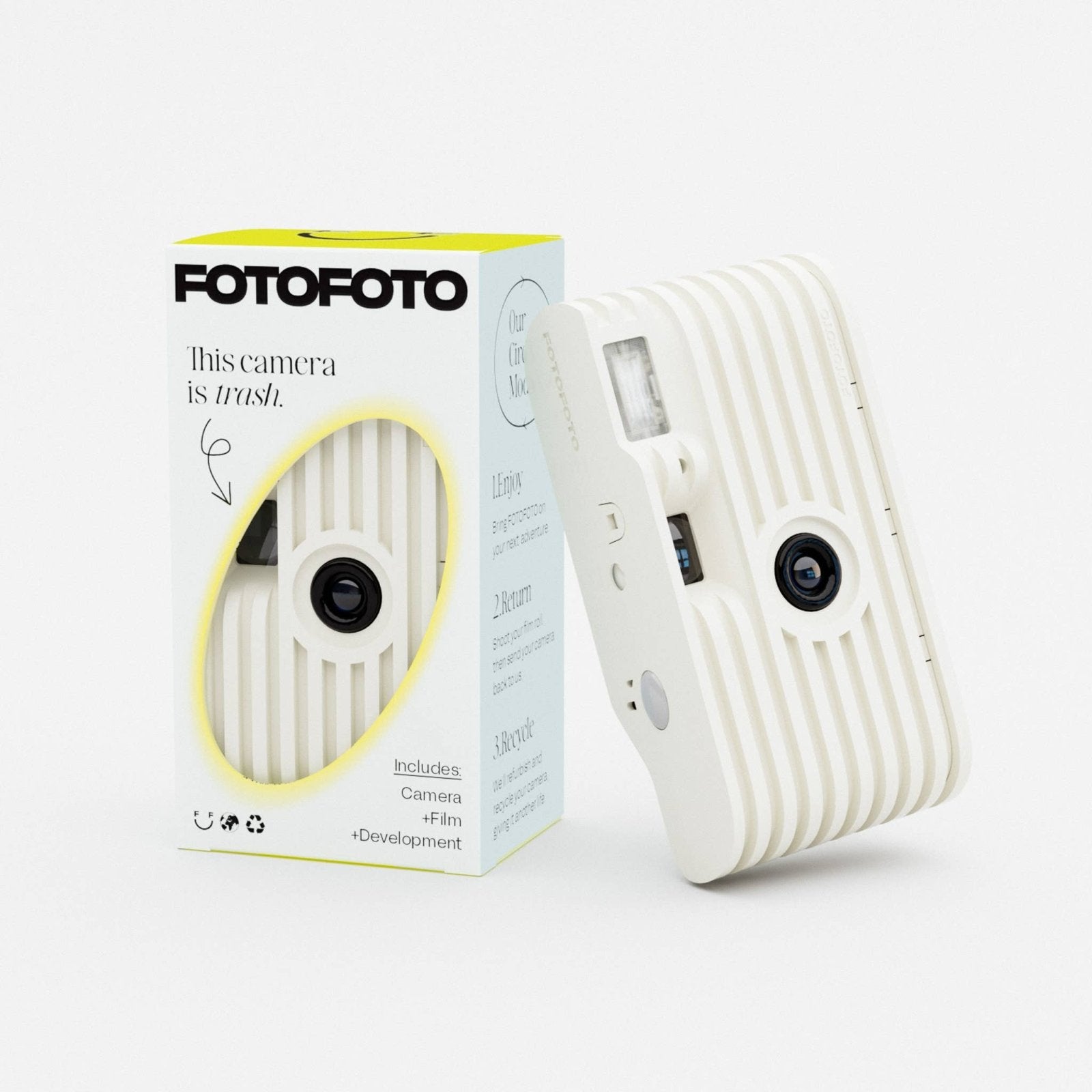 Fotofoto · Fotofoto FF - 1 Sustainable Disposable Camera | socius design in Rochester, MN