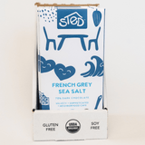Sted Chocolate · French Grey Sea Salt Dark Chocolate Bar | socius design in Rochester, MN