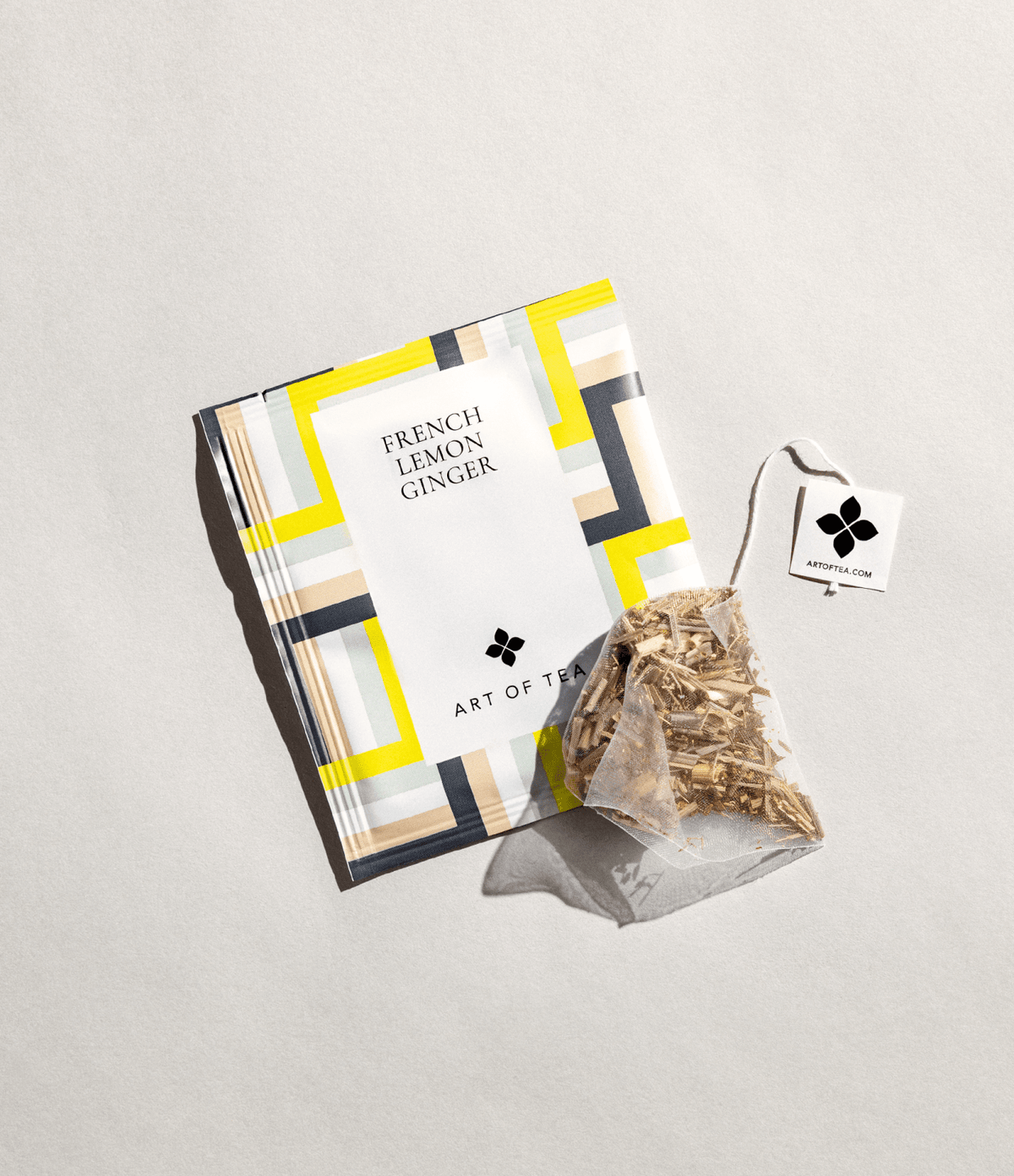 Art of Tea · French Lemon Ginger Eco Teabag Sachets | socius design in Rochester, MN