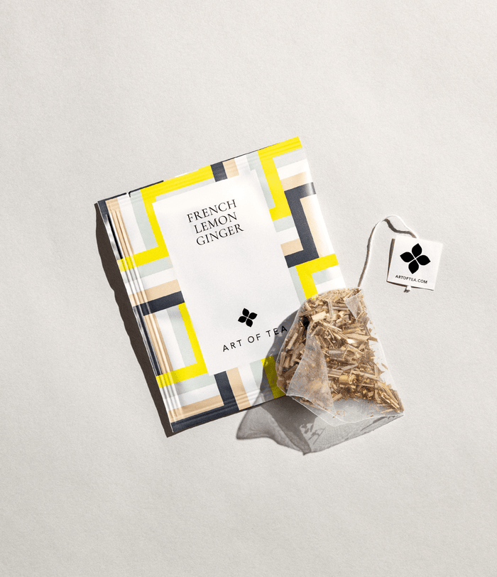 Art of Tea · French Lemon Ginger Eco Teabag Sachets | socius design in Rochester, MN