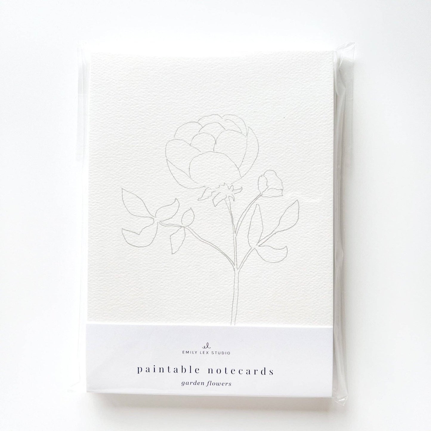 emily lex studio · Garden Flowers Paintable Notecard Set · Emily Lex Studio | socius design in Rochester, MN