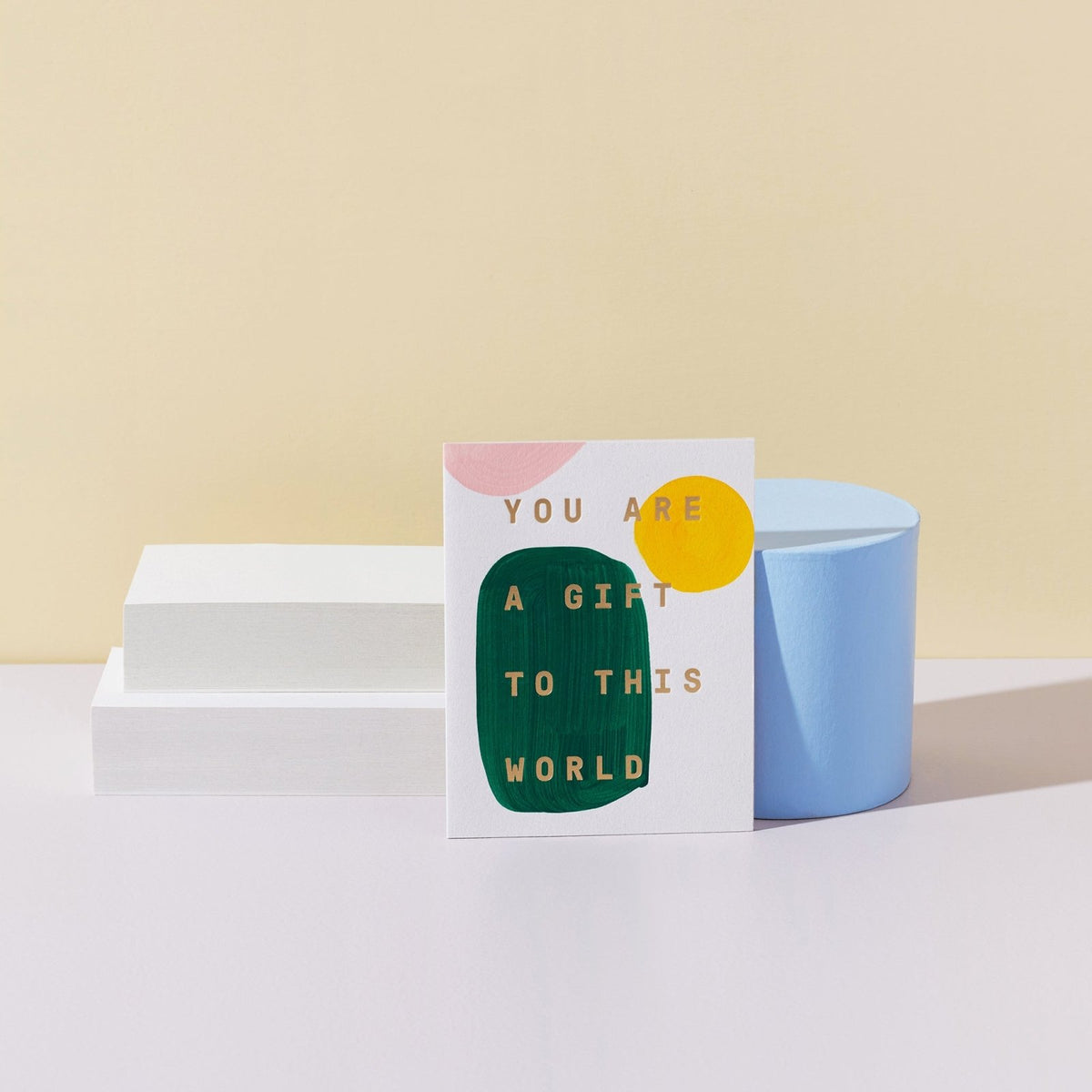 Moglea · Gift to This World · Hand-Painted Card | socius design in Rochester, MN