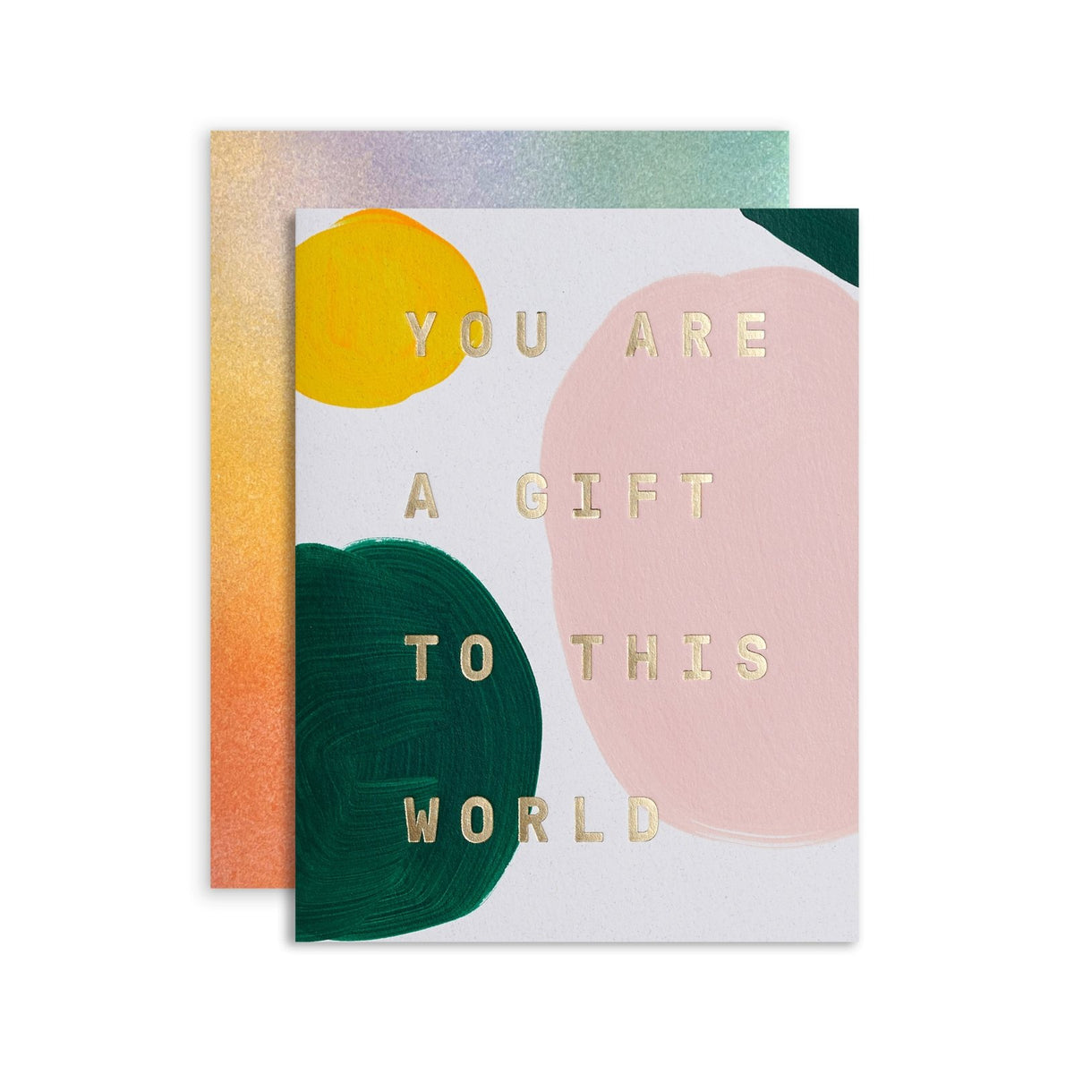 Moglea · Gift to This World · Hand-Painted Card | socius design in Rochester, MN