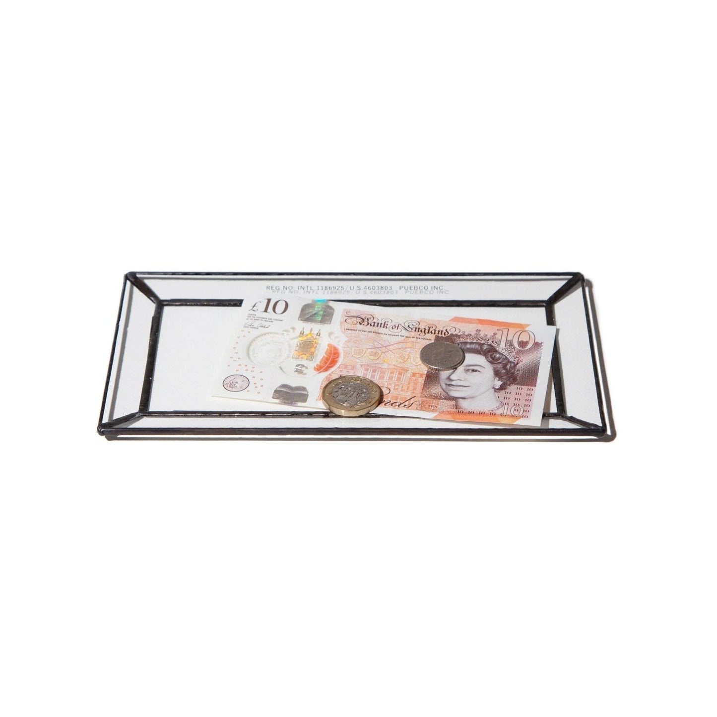 Puebco · Glass & Steel Valet Tray | socius design in Rochester, MN