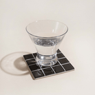 Subtle Art Studios · Glass Tile Coaster · Black Canvas | socius design in Rochester, MN