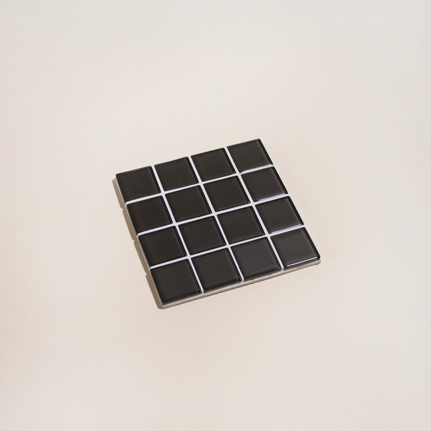 Subtle Art Studios · Glass Tile Coaster · Black Canvas | socius design in Rochester, MN