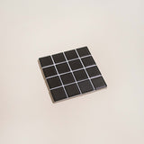 Subtle Art Studios · Glass Tile Coaster · Black Canvas | socius design in Rochester, MN