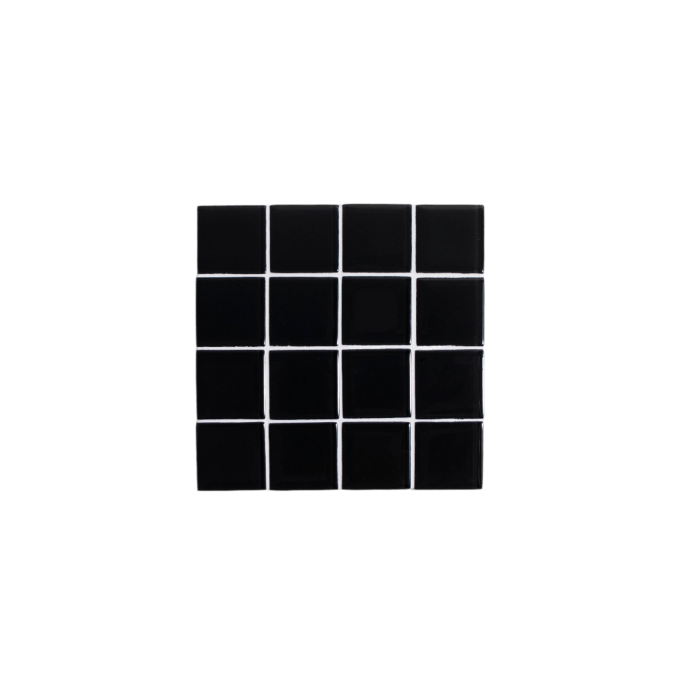 Subtle Art Studios · Glass Tile Coaster · Black Canvas | socius design in Rochester, MN